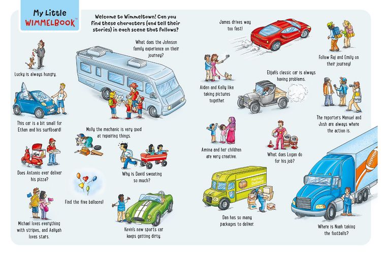 Produktbild: My Little Wimmelbook(r)--Cars and Things That Go