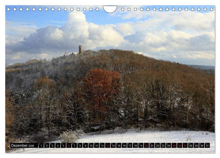 Produktbild: Impressionen aus Franken (Wandkalender 2026 DIN A4 quer), CALVENDO Monatskalender