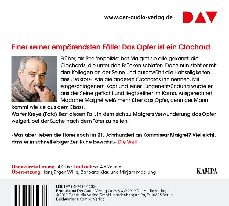 Produktbild: Maigret und der Clochard