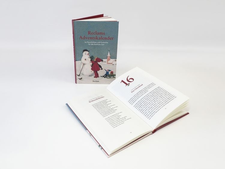 Produktbild: Reclams Adventskalender. 24 Geschichten und Gedichte f&uuml;r die festliche Zeit