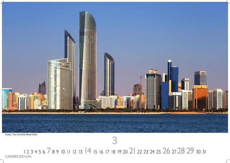 Produktbild: Dubai/Abu Dhabi Kalender 2027 &ndash; Wandkalender | Fotokalender Orient 24x35 cm - . mit atemberaubenden Bildern &ndash; Perfekt f&uuml;r Dubai Fans & Reiseliebhaber