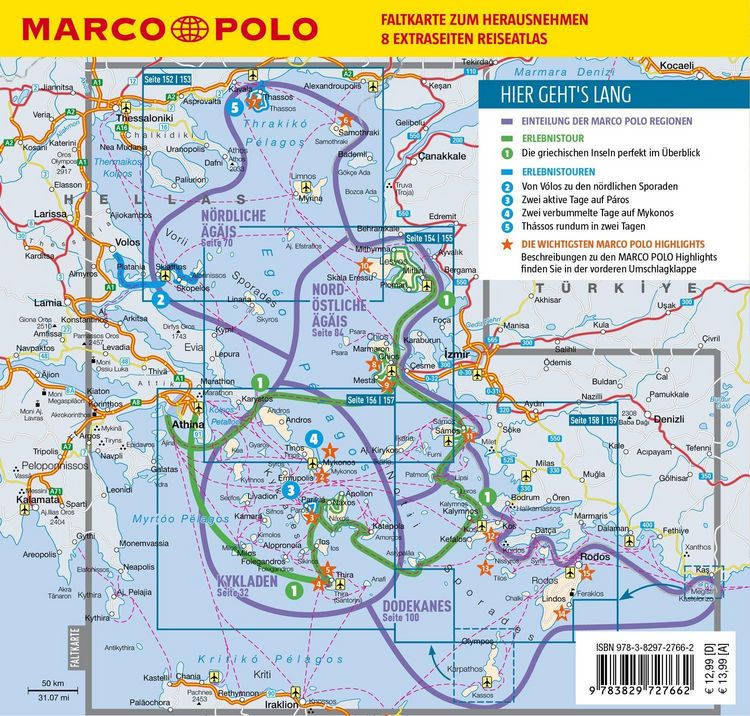 Produktbild: MARCO POLO Reisef&uuml;hrer Griechische Inseln, &Auml;gais