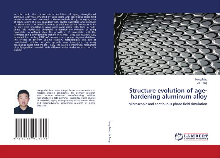 Produktbild: Structure evolution of age-hardening aluminum alloy