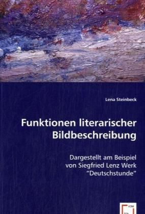 Produktbild: Steinbeck, L: Funktionen literarischer Bildbeschreibung