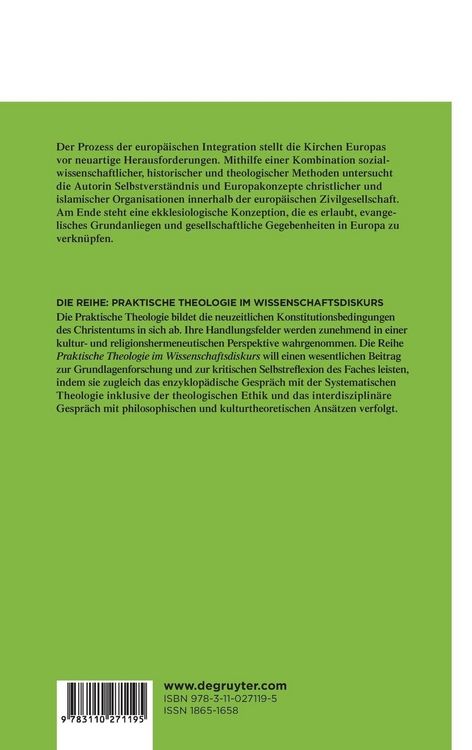 Produktbild: Kirche und Europa