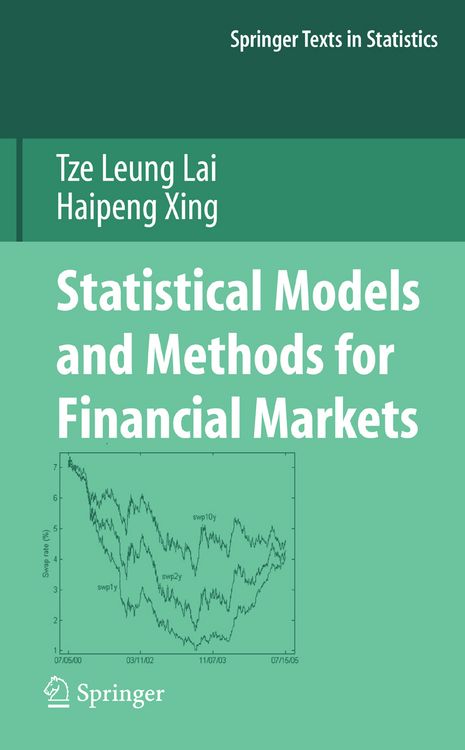 Produktbild: Statistical Models and Methods for Financial Markets