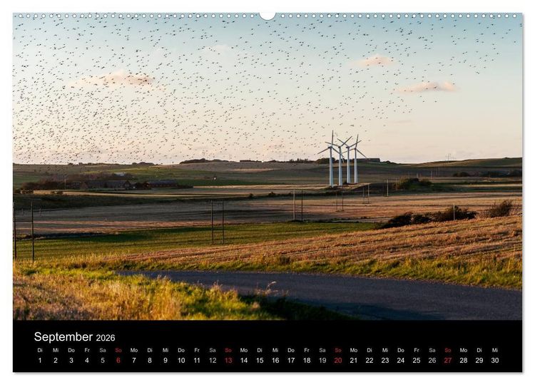 Produktbild: D&auml;nemark Westj&uuml;tland (Wandkalender 2026 DIN A2 quer), CALVENDO Monatskalender