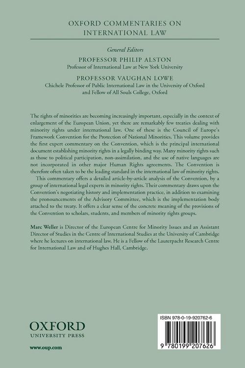 Produktbild: The Rights of Minorities in Europe