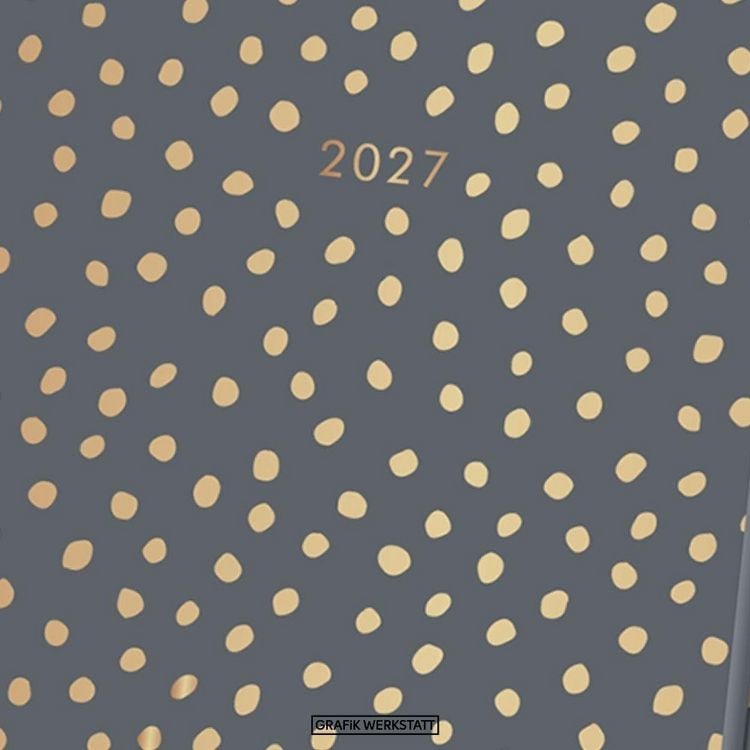 Produktbild: Terminplaner A5 Premium 2027 Dunkelgrau