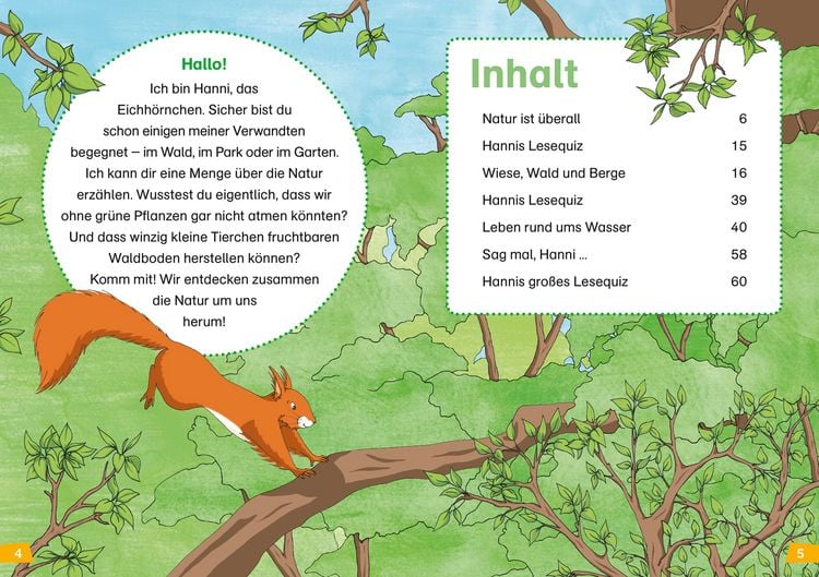 Produktbild: WAS IST WAS Erstes Lesen Band 4. Natur entdecken