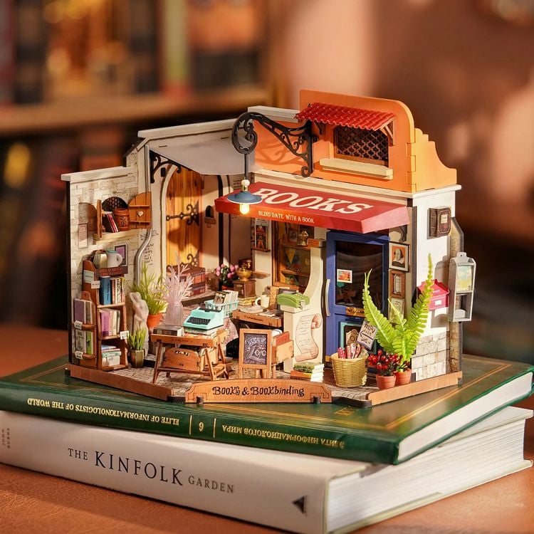 Produktbild: Book Nook DIY B&uuml;cherecke Corner Bookstore