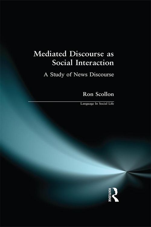 Produktbild: Mediated Discourse as Social Interaction