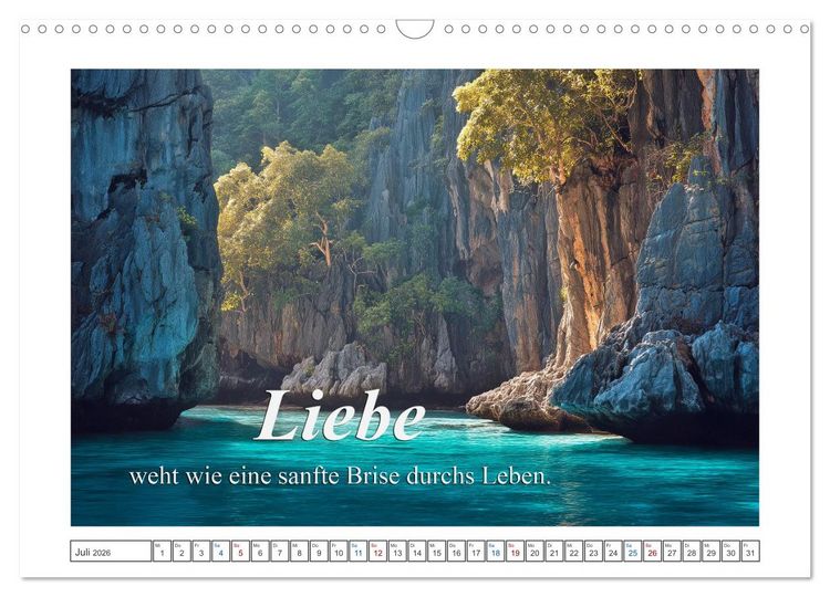 Produktbild: Frei wie das Meer (Wandkalender 2026 DIN A3 quer), CALVENDO Monatskalender