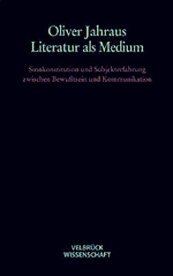 Produktbild: Literatur als Medium