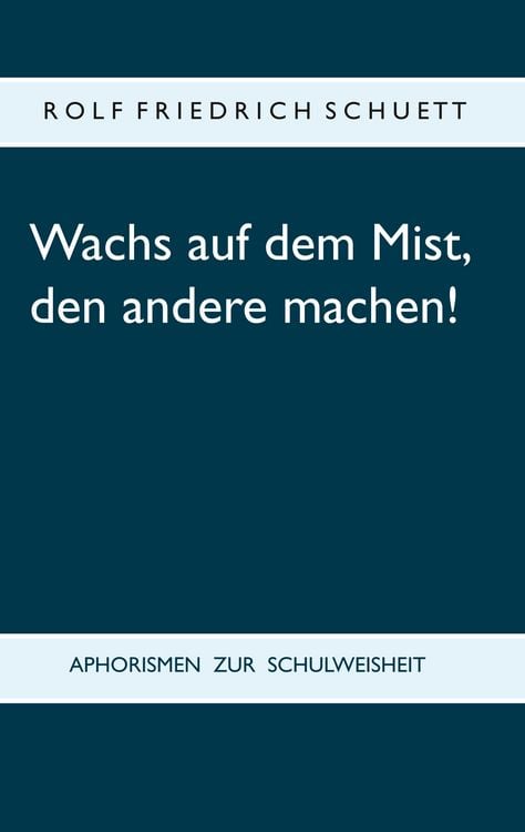 Produktbild: Wachs auf dem Mist, den andere machen!