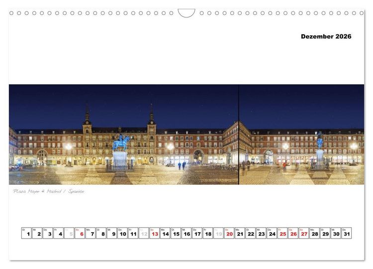 Produktbild: Europa Panorama 2026 (Wandkalender 2026 DIN A3 quer), CALVENDO Monatskalender
