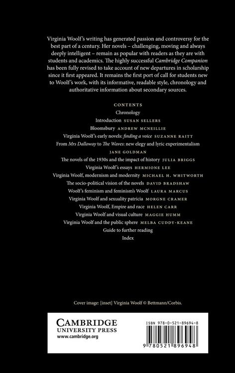 Produktbild: The Cambridge Companion to Virginia Woolf