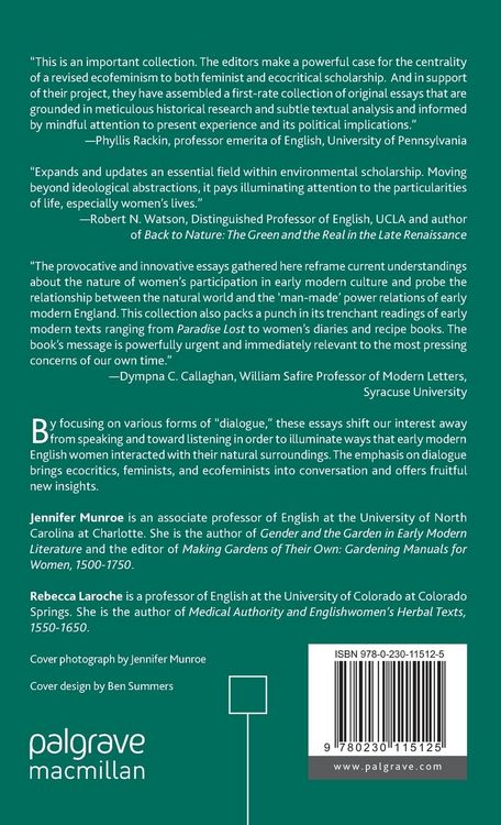 Produktbild: Ecofeminist Approaches to Early Modernity