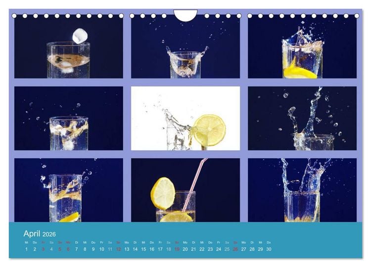 Produktbild: Food (Wandkalender 2026 DIN A4 quer), CALVENDO Monatskalender