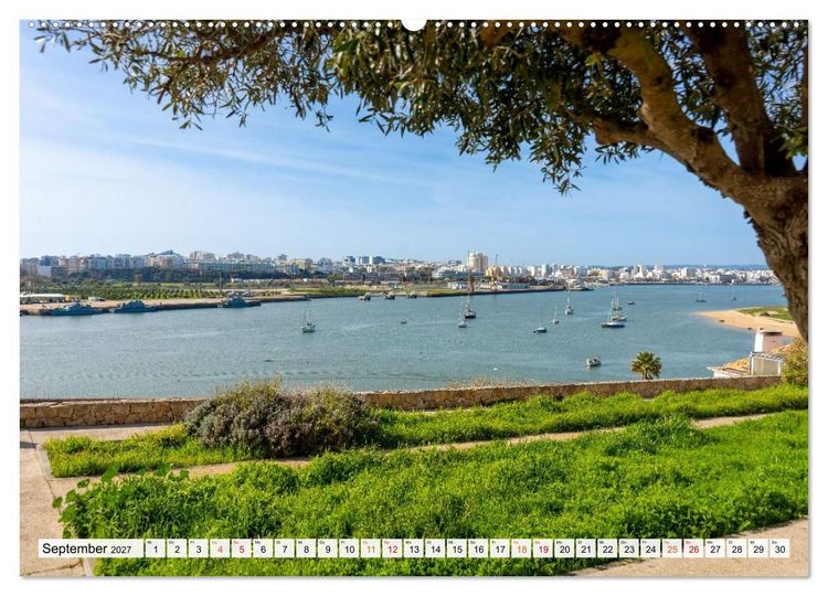 Produktbild: Traumziel Algarve (hochwertiger Premium Wandkalender 2027 DIN A2 quer), Kunstdruck in Hochglanz