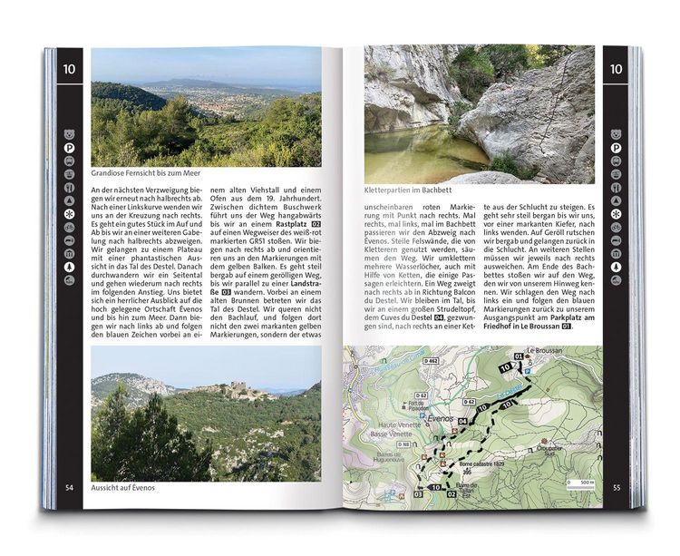 Produktbild: KOMPASS Wanderf&uuml;hrer C&ocirc;te d'Azur, Die sch&ouml;nsten K&uuml;sten- und Bergwanderungen, 50 Touren