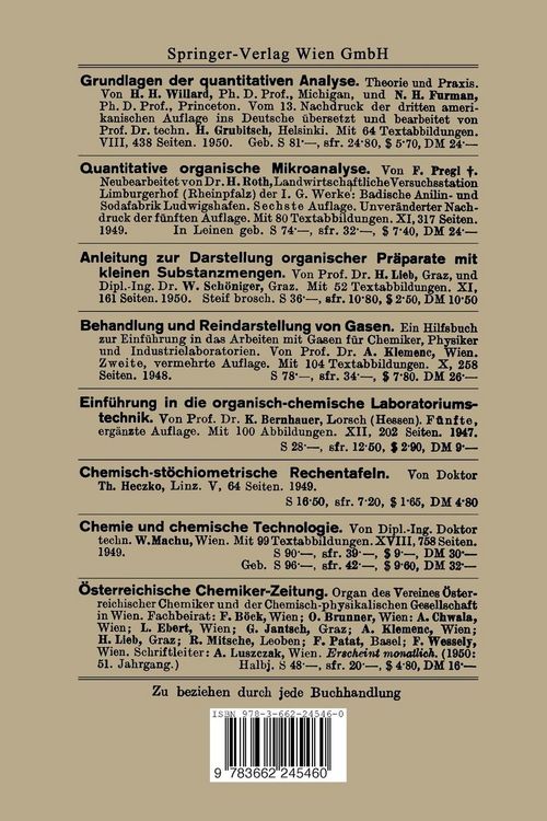 Produktbild: Anorganisch-pr&auml;parative Chemie