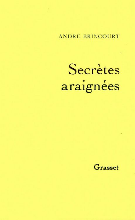 Produktbild: Secr&egrave;tes araign&eacute;es