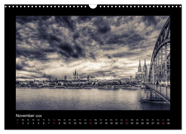 Produktbild: K&ouml;ln-Bilder (Wandkalender 2026 DIN A3 quer), CALVENDO Monatskalender