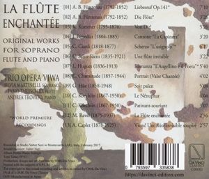 Produktbild: La Flute Enchantee - Original Works for Soprano,F