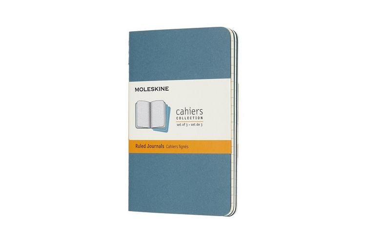 Produktbild: Moleskine Cahier Pocket/A6, 3er Set, Liniert, Lebhaftes Blau