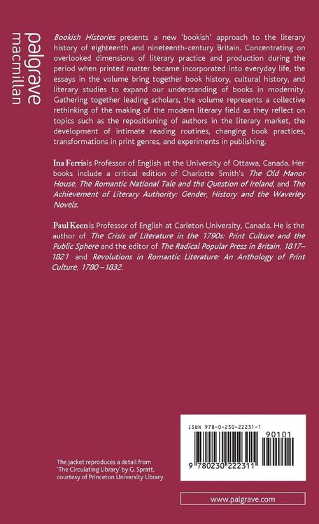 Produktbild: Bookish Histories