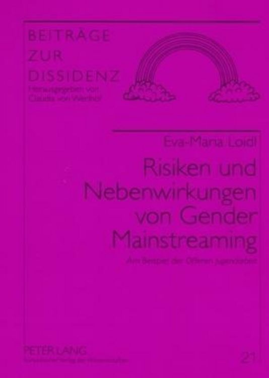 Bild vom Artikel Risiken und Nebenwirkungen von Gender Mainstreaming vom Autor Eva-Maria Loidl