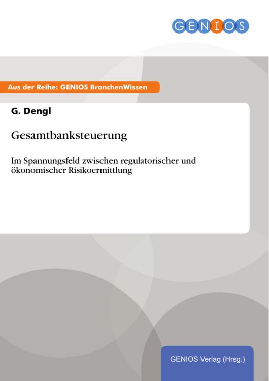 Produktbild: Gesamtbanksteuerung