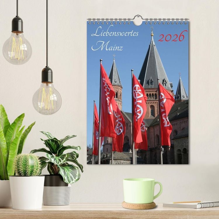 Produktbild: Liebenswertes Mainz (Wandkalender 2026 DIN A4 hoch), CALVENDO Monatskalender