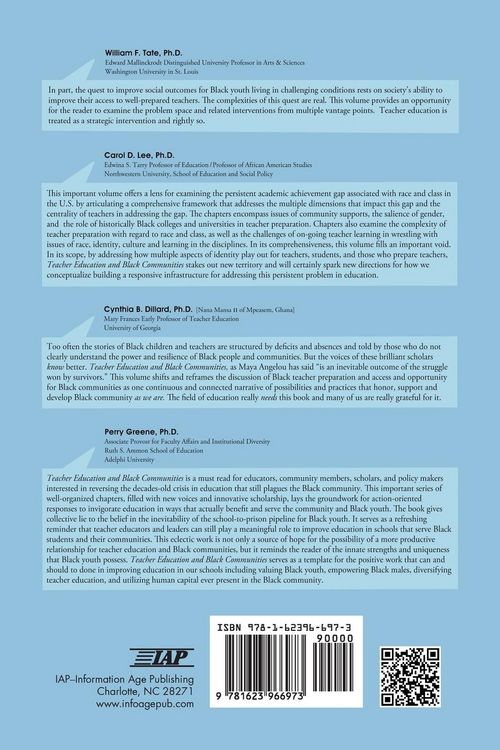 Produktbild: Teacher Education and Black Communities