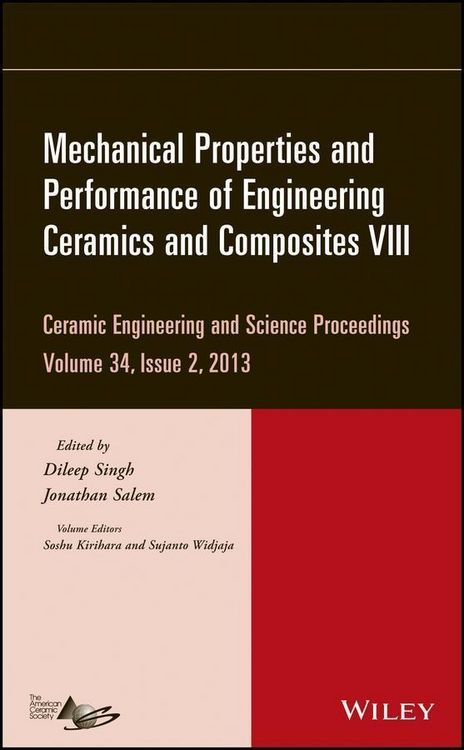Produktbild: Mechanical Properties and Performance of Engineering Ceramics and Composites VIII, Volume 34, Issue 2