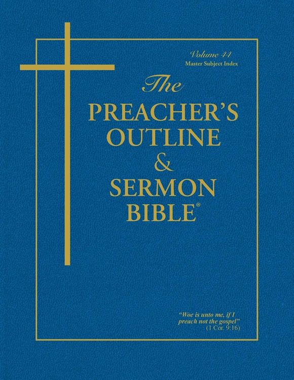Produktbild: The Preacher's Outline & Sermon Bible