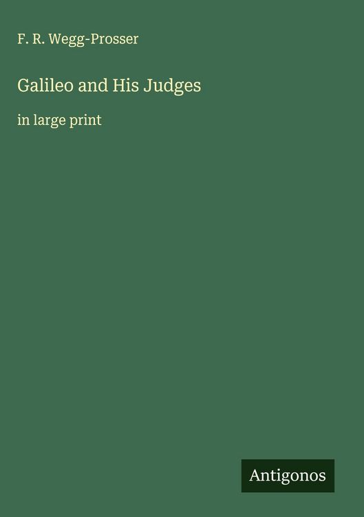 Produktbild: Galileo and His Judges