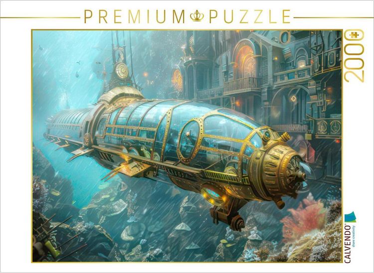 Produktbild: CALVENDO Puzzle Steampunk | 2000 Teile Lege-Gr&ouml;&szlig;e 90x67cm Foto-Puzzle f&uuml;r gl&uuml;ckliche Stunden