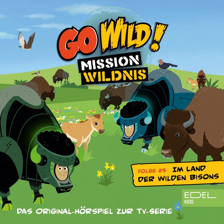 Produktbild: Folge 25: Das Opossum in meiner Tasche / Im Land der wilden Bisons (Das Original-H&ouml;rspiel zur TV-Serie)