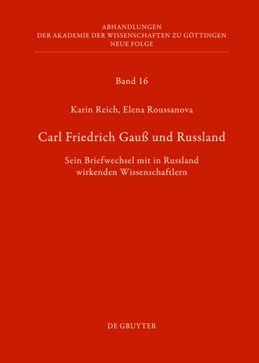 Produktbild: Carl Friedrich Gau&szlig; und Russland