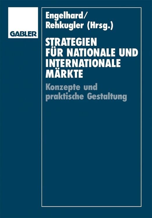 Produktbild: Strategien f&uuml;r nationale und internationale M&auml;rkte