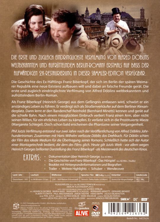 Produktbild: Berlin Alexanderplatz (Filmjuwelen)