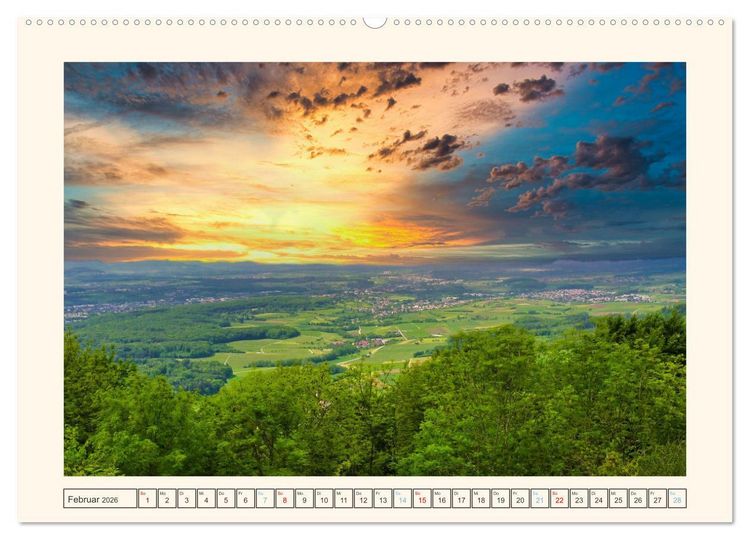 Produktbild: Unterwegs im Filstal (Wandkalender 2026 DIN A2 quer), CALVENDO Monatskalender
