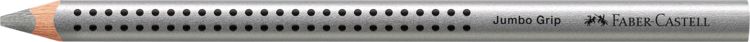 Produktbild: FABER-CASTELL Farbstift Jumbo Grip, silber