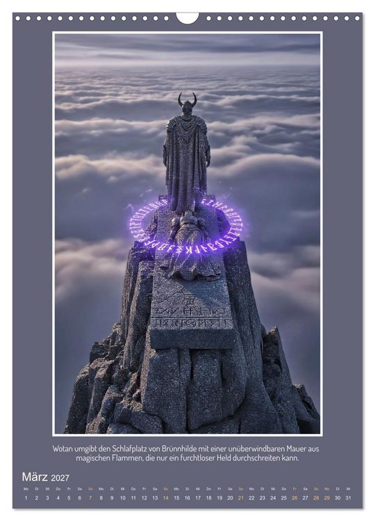 Produktbild: Fantastische Szenen aus gro&szlig;en Opern (Wandkalender 2027 DIN A3 hoch), CALVENDO Monatskalender