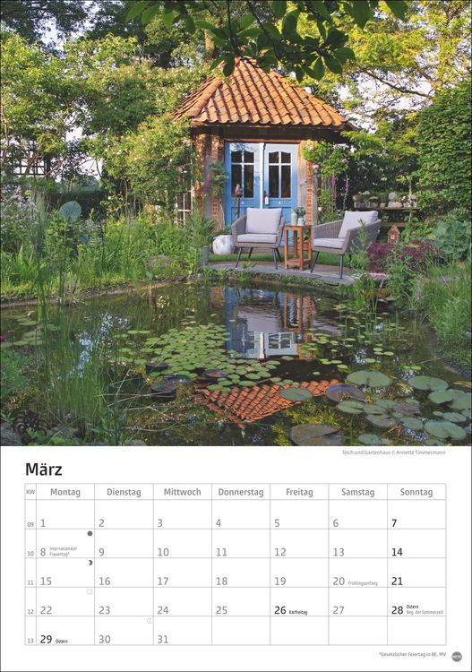 Produktbild: Gartenzauber Kalender 2027