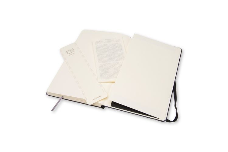 Produktbild: Moleskine Musiknotizbuch, L/A5, 70g-Papier, Hard Cover, Schwarz
