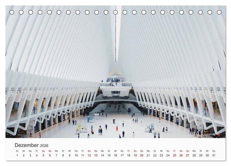 Produktbild: New York - Eine Weltstadt (Tischkalender 2026 DIN A5 quer), CALVENDO Monatskalender