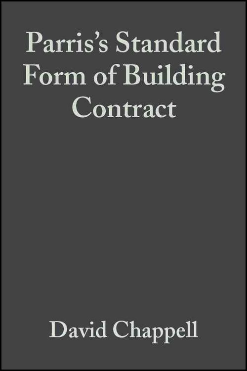 Produktbild: Parriss Standard Form Of Build